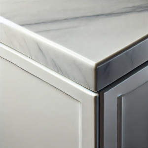 Countertop square edge profile